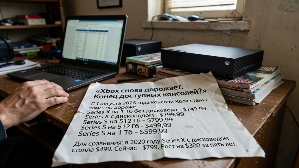Xbox снова дорожает. Конец доступных консолей?