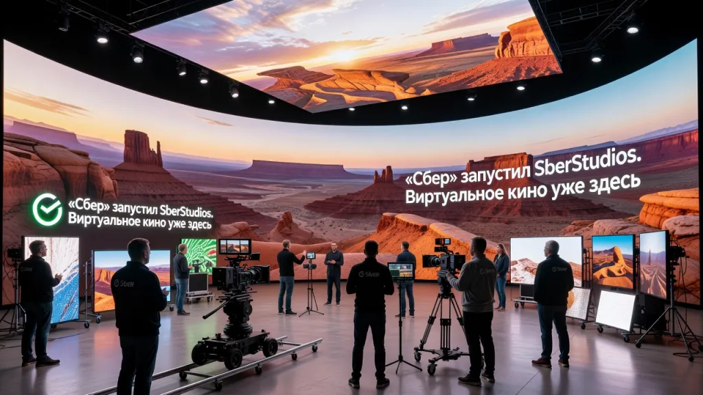 Сбер запустил SberStudios. Виртуальное кино уже здесь