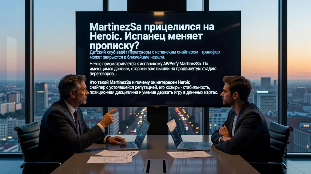MartinezSa прицелился на Heroic. Испанец меняет прописку?