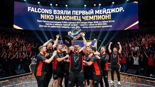 Falcons взяли первый мейджор. NiKo наконец чемпион!