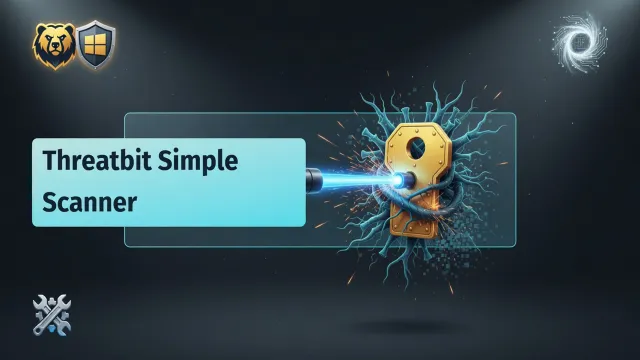Threatbit Simple Scanner вышел. Реестр Windows под защитой!