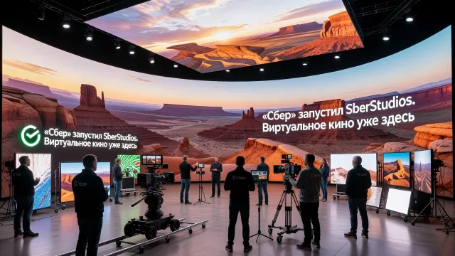 Сбер запустил SberStudios. Виртуальное кино уже здесь